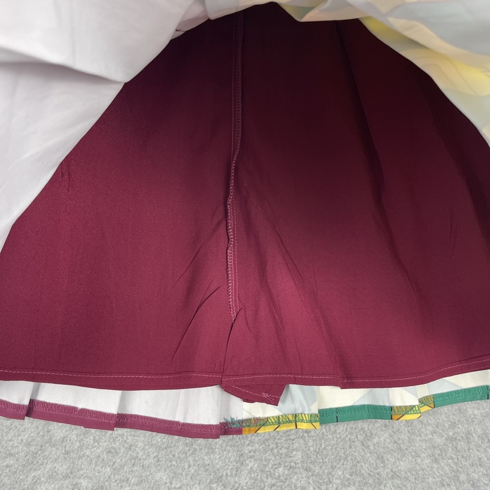Colorblock Pleated Skort - Picture 6 of 9
